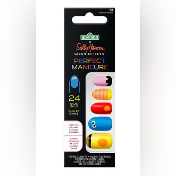 Sesame Street X Sally Hansen Press on Nails - Picture 1 of 10